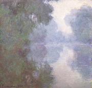Claude Monet Morning on the Seine USA oil painting artist